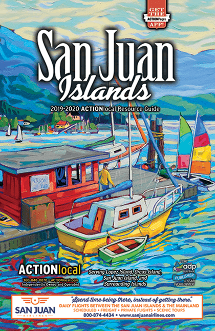 San Juan Islands Phone Book Cover
